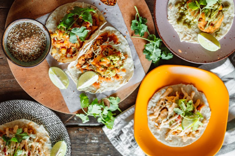 Event venue set up for catering service